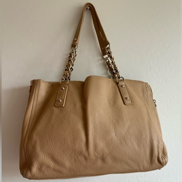 Kate Spade Used pebbled leather tan, caramel, neutral dark shoulder bag - Picture 8 of 8